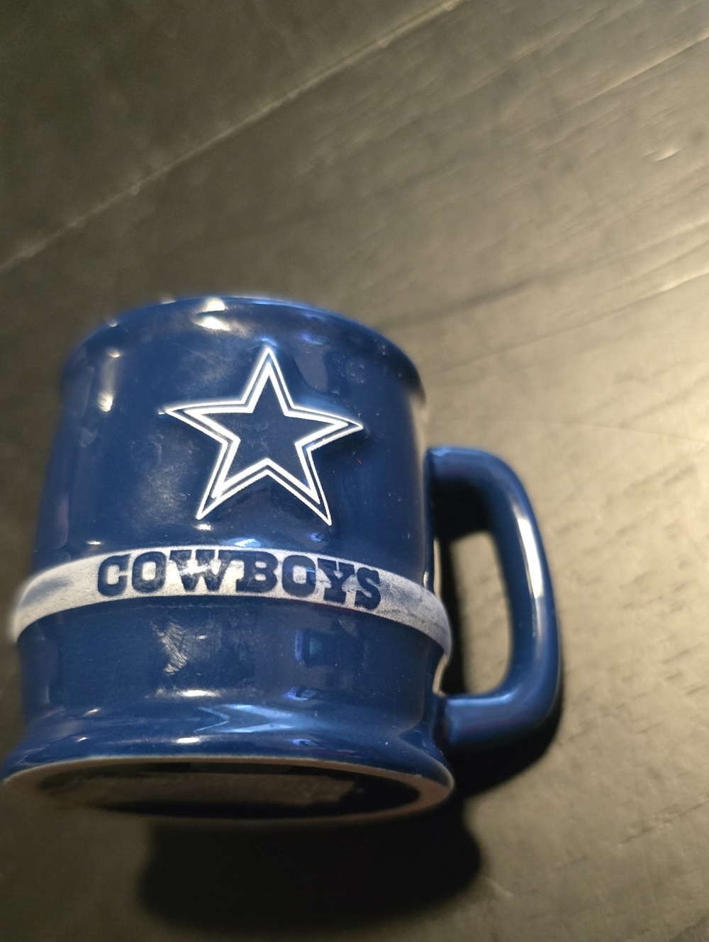 Beer Stein Shot Glass with Cowboys logo